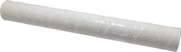 Parker - 2-1/2" OD, 10µ, Cotton String-Wound Cartridge Filter - 20" Long - Americas Industrial Supply