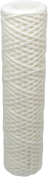 Parker - 2-1/2" OD, 50µ, Cotton String-Wound Cartridge Filter - 10" Long - Americas Industrial Supply