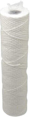 Parker - 2-1/2" OD, 10µ, Cotton String-Wound Cartridge Filter - 10" Long - Americas Industrial Supply