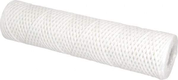 Parker - 2-1/2" OD, 25µ, Cotton String-Wound Cartridge Filter - 10" Long - Americas Industrial Supply