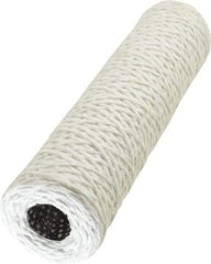 Parker - 2-1/2" OD, 5µ, Acetate Cotton String-Wound Cartridge Filter - 10" Long - Americas Industrial Supply