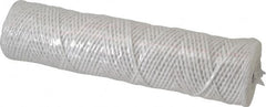 Parker - 2-1/2" OD, 10µ, Acetate Cotton String-Wound Cartridge Filter - 10" Long - Americas Industrial Supply