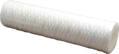 Parker - 2-1/2" OD, 5µ, Polypropylene Cotton String-Wound Cartridge Filter - 10" Long - Americas Industrial Supply