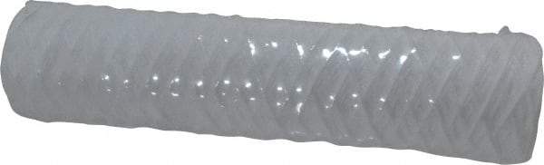 Parker - 2-1/2" OD, 1µ, Polypropylene Cotton String-Wound Cartridge Filter - 10" Long - Americas Industrial Supply