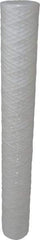 Parker - 2-1/2" OD, 5µ, Polypropylene Cotton String-Wound Cartridge Filter - 20" Long - Americas Industrial Supply