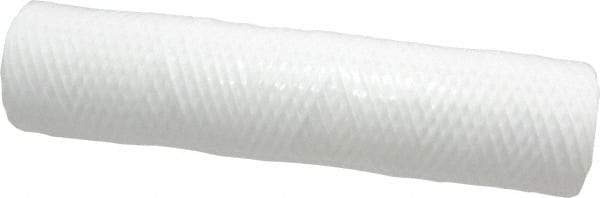 Parker - 2-1/2" OD, 25µ, Polypropylene Cotton String-Wound Cartridge Filter - 10" Long - Americas Industrial Supply