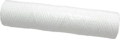 Parker - 2-1/2" OD, 25µ, Polypropylene Cotton String-Wound Cartridge Filter - 10" Long - Americas Industrial Supply