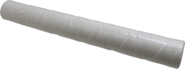 Parker - 2-1/2" OD, 25µ, Polypropylene Cotton String-Wound Cartridge Filter - 20" Long - Americas Industrial Supply