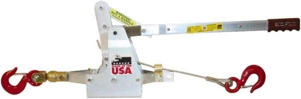 Maasdam - 6,000 Lb Lifting Capacity, 12' Lift Height, Puller Hoist - Made from Chain - Americas Industrial Supply