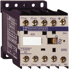 Schneider Electric - 2NC/2NO, 24 VDC Control Relay - 17 V - Americas Industrial Supply