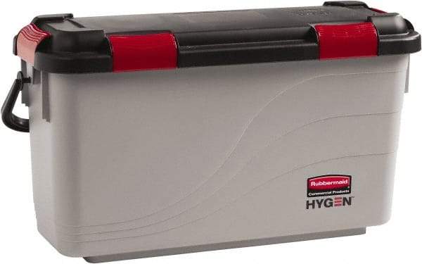 Rubbermaid - Plastic Bucket - 606.55mm Long x 346.2mm High x 241.3mm Wide, Gray - Americas Industrial Supply