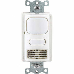 Hubbell Wiring Device-Kellems - Motion Sensing Wall Switches Switch Type: Occupancy or Vacancy Sensor Duel Switch Sensor Type: Ultasonic; Infared - Americas Industrial Supply