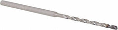 Walter-Titex - 2mm, 140° Point, Solid Carbide Micro Drill Bit - 72mm OAL, 31mm Flute Length, 3mm Shank Diam, Series A6589AMP - Americas Industrial Supply