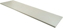 ECONOCO - Open Shelving Accessory/Component - Melamine Finish, 48" Long, Use with Slatwall, Gridwall or Slotted Standard Brackets - Americas Industrial Supply