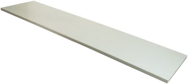 ECONOCO - Open Shelving Accessory/Component - Melamine Finish, 48" Long, Use with Slatwall, Gridwall or Slotted Standard Brackets - Americas Industrial Supply