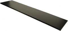 ECONOCO - Open Shelving Accessory/Component - Melamine Finish, 48" Long, Use with Slatwall, Gridwall or Slotted Standard Brackets - Americas Industrial Supply