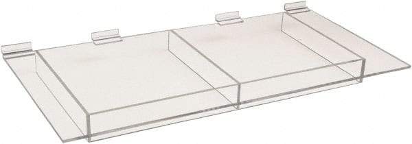 ECONOCO - Open Shelving Accessory/Component - 24" Long, Use with Slatwall - Americas Industrial Supply
