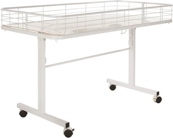 ECONOCO - 23-1/2" Wide x 31" High x 4-5/8" Deep, Folding Dump Table - Americas Industrial Supply