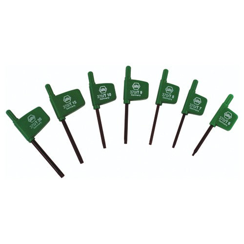 T6-T20 TORX FLAG HANDLE 7 PC SET - Americas Industrial Supply