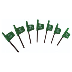 T6-T20 TORX FLAG HANDLE 7 PC SET - Americas Industrial Supply