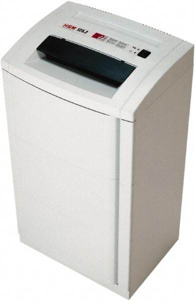 Ability One - 1/32 x 3/16" Strip, Single State Mixed Media Destroyer Automatic Shredder - 13.6" Long x 19.6" Wide x 24.2" High, Level 6 Security - Americas Industrial Supply