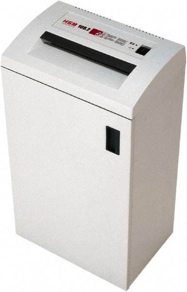 Ability One - 1/4" Strip, Single State Mixed Media Destroyer Strip Cut Shredder - 15-3/4" Long x 28-1/2" Wide x 11" High, Level 2 Security - Americas Industrial Supply