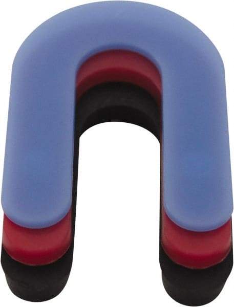 Precision Brand - 500 Piece, 3" Wide x 4" Long Polystyrene Slotted Shim - Blue, ±10% Tolerance - Americas Industrial Supply