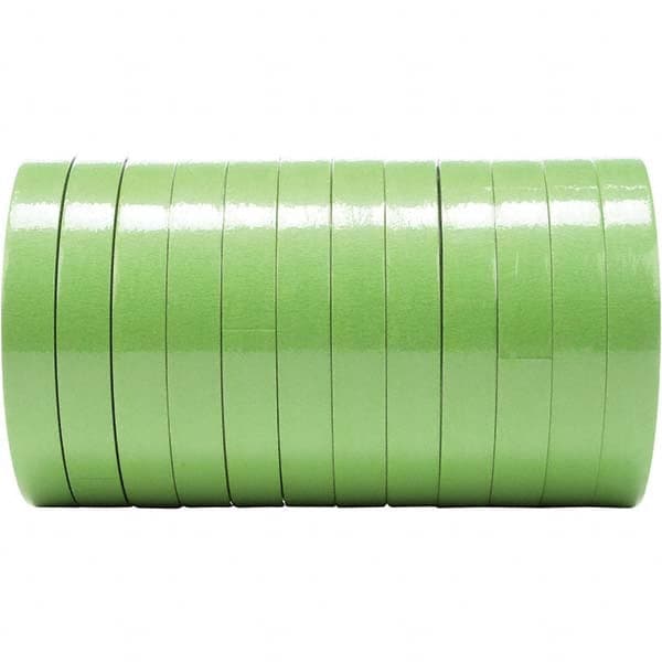 3M - 3mm Wide x 55 m x 6.7 mil Green Paper Masking Tape - Americas Industrial Supply