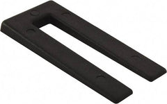 Precision Brand - 500 Piece, 2" Wide x 3" Long Polystyrene Taper Shim - Black, ±10% Tolerance - Americas Industrial Supply