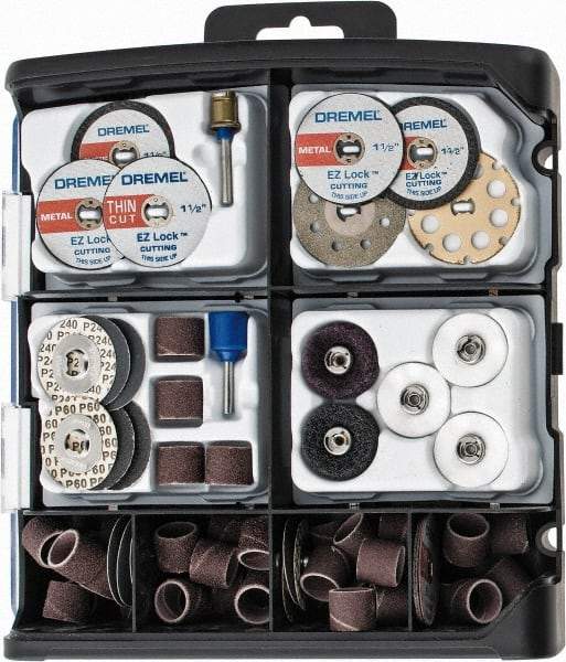 Dremel - 1/8 Inch Collet, Rotary Tool Accessory Kit - Kit with Accessories, For Use with Dremel Rotary Tools - Americas Industrial Supply