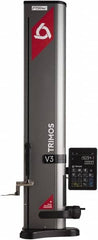 Fowler - 28" Electronic Height Gage - 0.00005" Resolution, Accurate to 0.00032", Digital Display, USB, RS-232 Data Output - Americas Industrial Supply