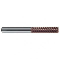 8mm Dia. - 100mm OAL - 55° Helix Firex Carbide End Mill - 6 FL - Americas Industrial Supply