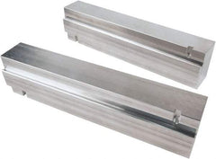 Kurt - 1.475" Jaw Width, Quick Change Jaw System, Vise Jaw Set - Aluminum Alloy, Bolt On, Soft Jaws - Americas Industrial Supply