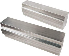 Kurt - 1.475" Jaw Width, Quick Change Jaw System, Vise Jaw Set - Aluminum Alloy, Bolt On, Soft Jaws - Americas Industrial Supply