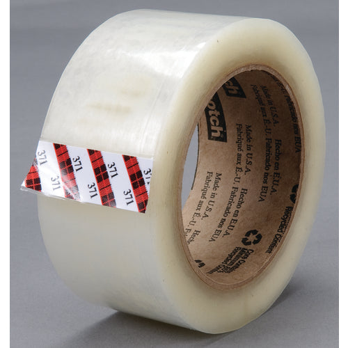 Scotch Box Sealing Tape 371 Clear 72 mm × 100 m - Americas Industrial Supply