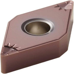 Seco - DNMG432 MF5 Grade TH1000 Carbide Turning Insert - TiAlSiN Finish, 55° Diamond, 1/2" Inscr Circle, 3/16" Thick, 1/32" Corner Radius - Americas Industrial Supply
