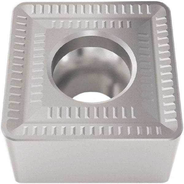 Seco - SCMT1268-R RR97 Grade TP0501 Carbide Turning Insert - Al2O3 Finish, 90° Square, 1-1/2" Inscr Circle, 3/8" Thick, 1/8" Corner Radius - Americas Industrial Supply