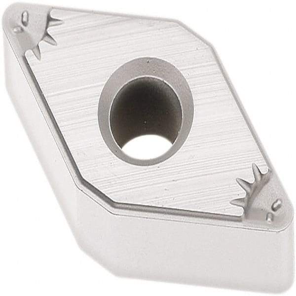 Seco - DNMG442 MF5 Grade TP2501 Carbide Turning Insert - Al2O3 Finish, 55° Diamond, 1/2" Inscr Circle, 1/4" Thick, 1/32" Corner Radius - Americas Industrial Supply