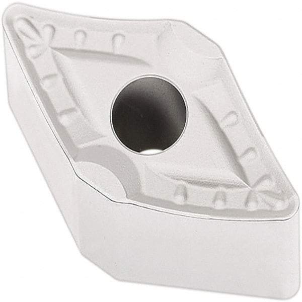 Seco - DNMM442 R4 Grade TP1501 Carbide Turning Insert - Al2O3 Finish, 55° Diamond, 1/2" Inscr Circle, 1/4" Thick, 1/32" Corner Radius - Americas Industrial Supply