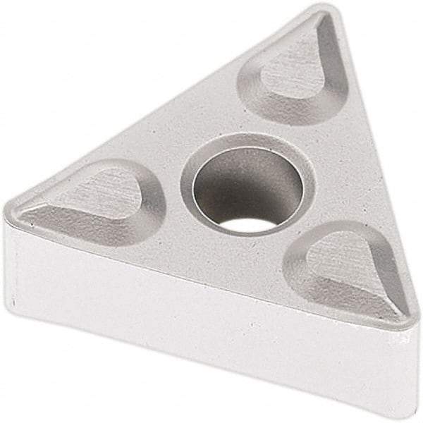 Seco - TNMG332 FF1 Grade TP1501 Carbide Turning Insert - Al2O3 Finish, 60° Triangle, 3/8" Inscr Circle, 3/16" Thick, 1/32" Corner Radius - Americas Industrial Supply