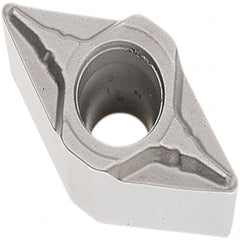Seco - DCMT21.51 F1 Grade TP2501 Carbide Turning Insert - Al2O3 Finish, 55° Diamond, 1/4" Inscr Circle, 3/32" Thick, 1/64" Corner Radius - Americas Industrial Supply