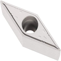 Seco - VBMT331 F1 Grade TP2501 Carbide Turning Insert - Al2O3 Finish, 35° Diamond, 3/8" Inscr Circle, 3/16" Thick, 1/64" Corner Radius - Americas Industrial Supply