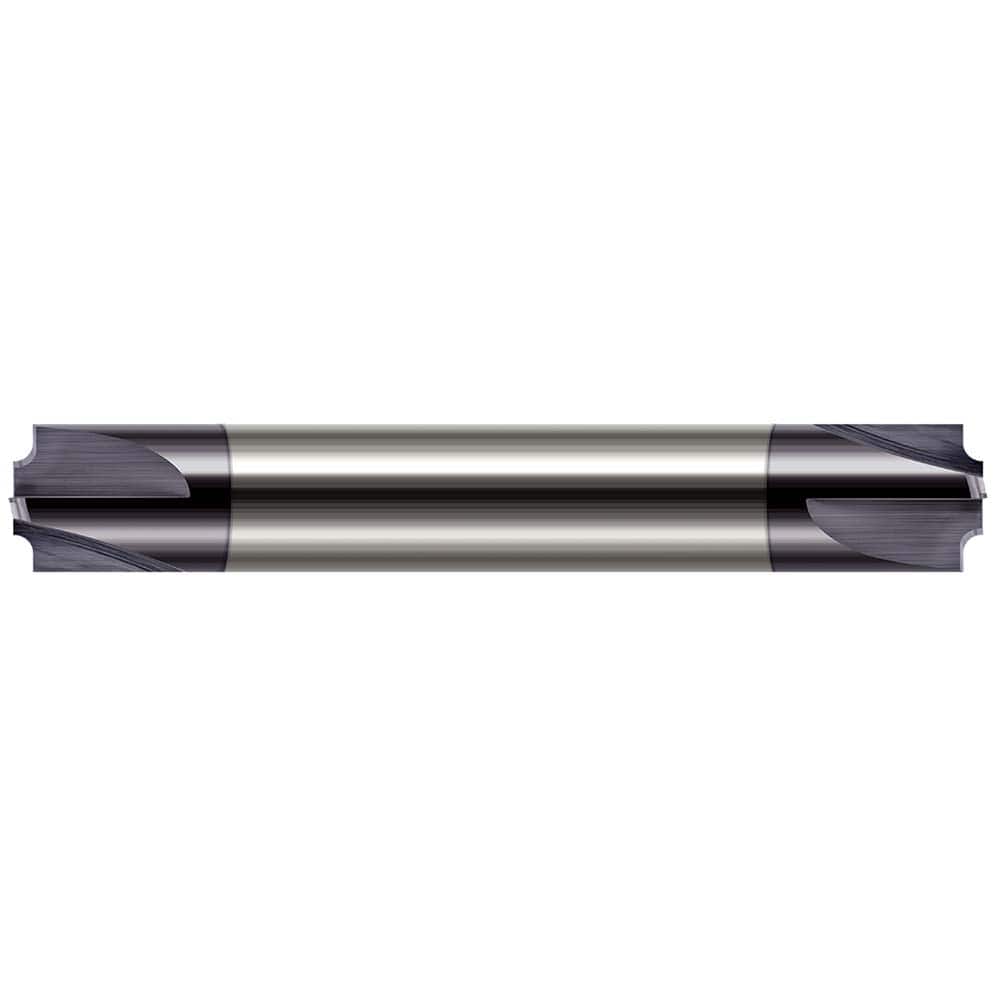 Harvey Tool - 0.5mm Radius, 1/8" Diam, 4 Flute Solid Carbide Corner Rounding End Mill - Exact Industrial Supply