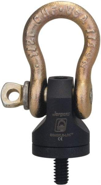 Jergens - 5,000 Lb Load Capacity Hoist Ring - 3/4 - 10 Thread, 1-1/2" Thread Length, Alloy Steel - Americas Industrial Supply