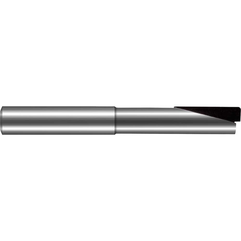 Harvey Tool - Corner Radius & Corner Chamfer End Mills; Mill Diameter (Inch): 3/32 ; Mill Diameter (Decimal Inch): 0.0930 ; End Type: Corner Radius ; Corner Radius (Decimal Inch): 0.0100 ; Number of Flutes: 1 ; Material: Brazed Solid Carbide - Exact Industrial Supply