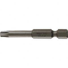 Wiha - T40 Power Bit - 1/4" Drive, 2" OAL - Americas Industrial Supply