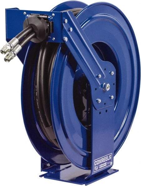 CoxReels - 50' Spring Retractable Hose Reel - 3,000 psi, Hose Included - Americas Industrial Supply