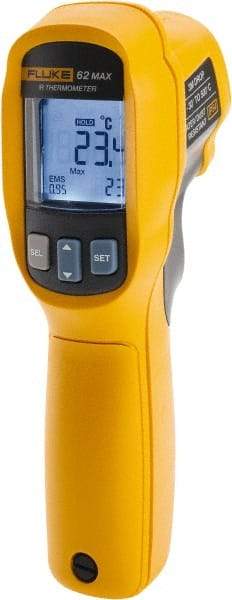 Fluke - -30 to 500°C (-22 to 932°F) Infrared Thermometer - 10:1 Distance to Spot Ratio - Americas Industrial Supply