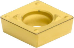 Sumitomo - CCMT21.52 ENK Grade AC820P Carbide Turning Insert - Al2O3 Finish, 80° Diamond, 1/4" Inscr Circle, 3/32" Thick, 1/32" Corner Radius - Americas Industrial Supply
