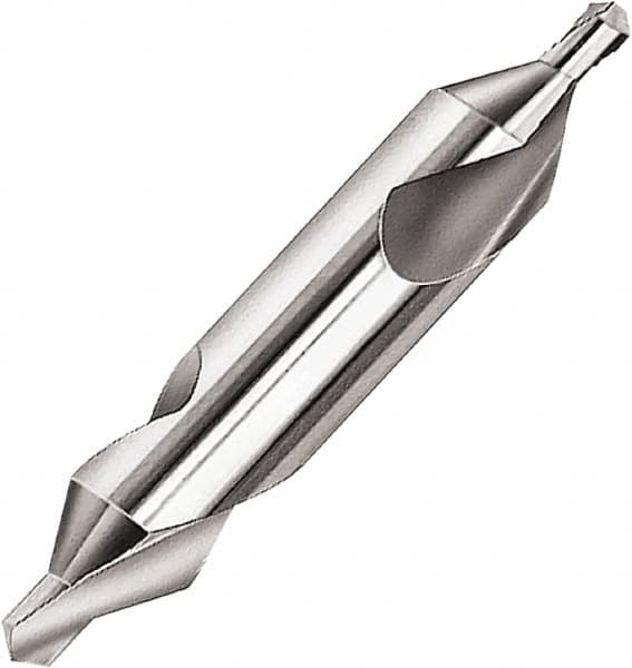 Magafor - #3/0 Plain Cut 60° Incl Angle Cobalt Combo Drill & Countersink - Americas Industrial Supply